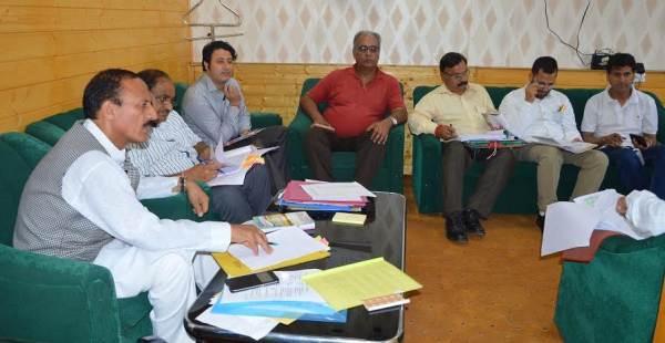 Abdul Haq reviews PMGSY implementation in Anantnag, Kupwara