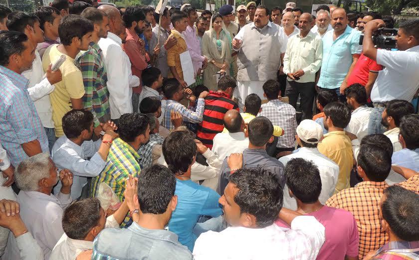 Tehsildar Nagrota slaps student; people protest, DC orders inquiry on Rana’s intervention