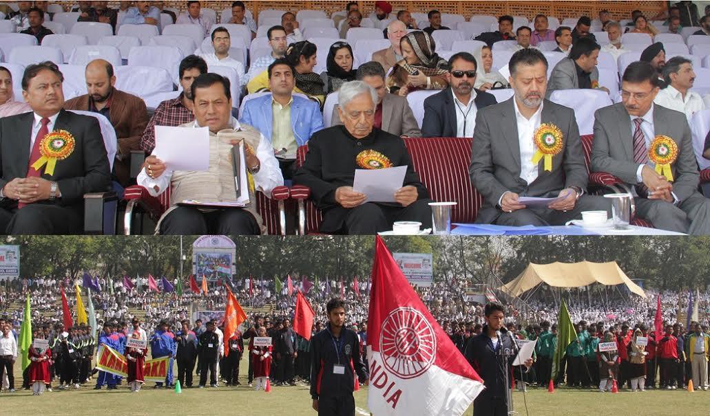 CM inaugurates 61st Nat’l School Games for Football at Bakshi Stadium