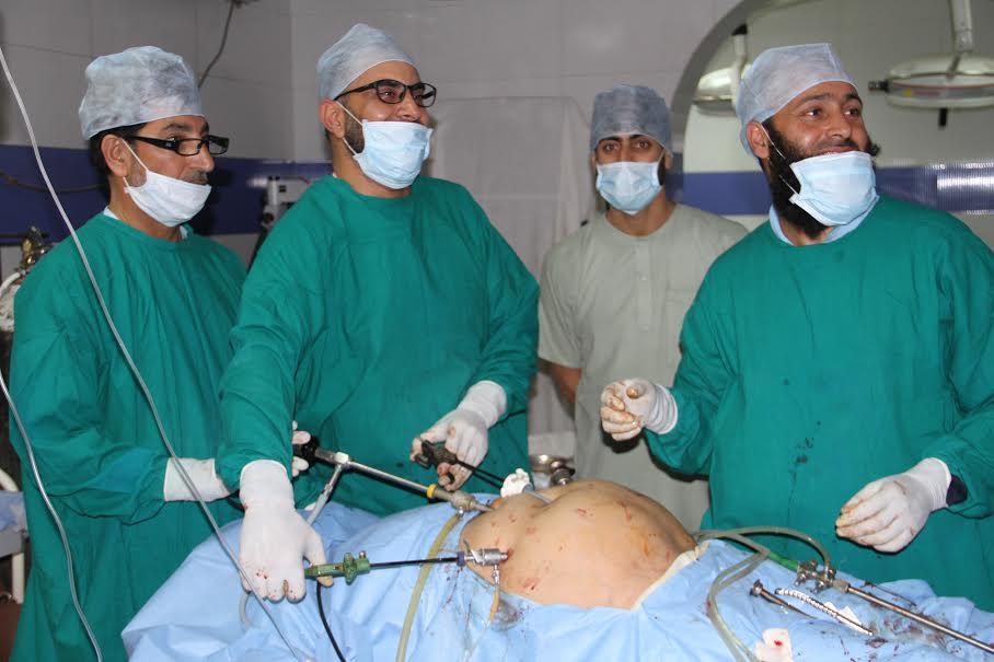 Successful tumour surgery in police hospital