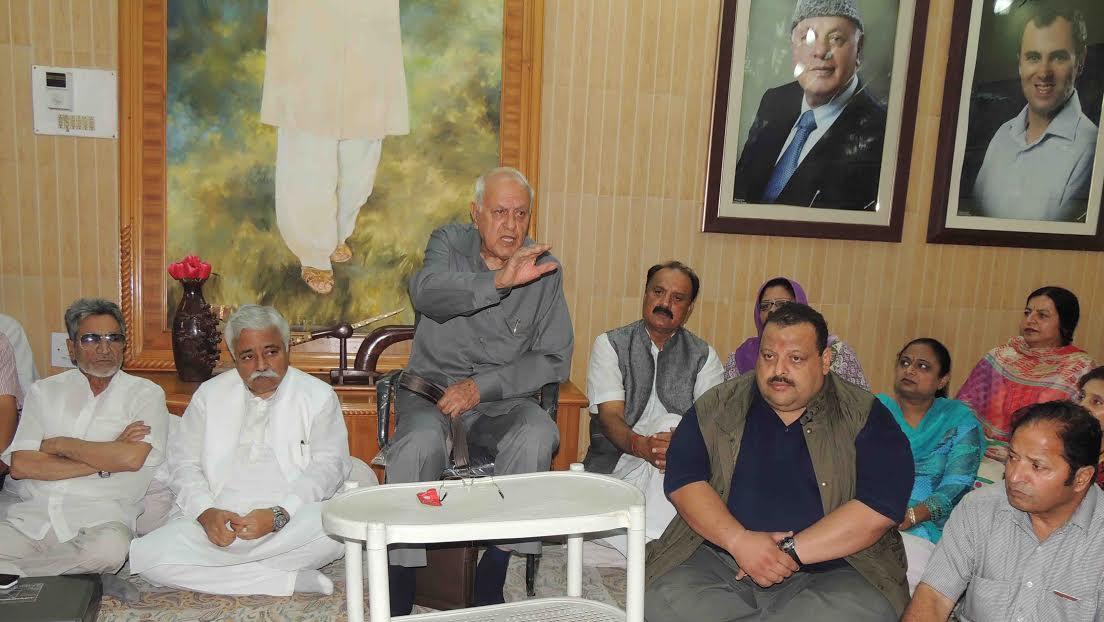 Farooq blames PDP-BJP alliance for polarization in JK
