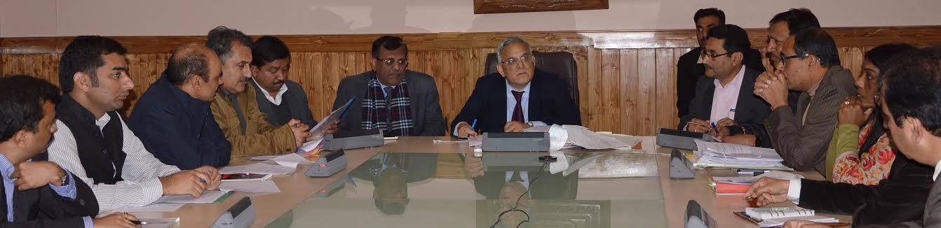 Chief Secretary reviews progress on Sgr-Jmu NH