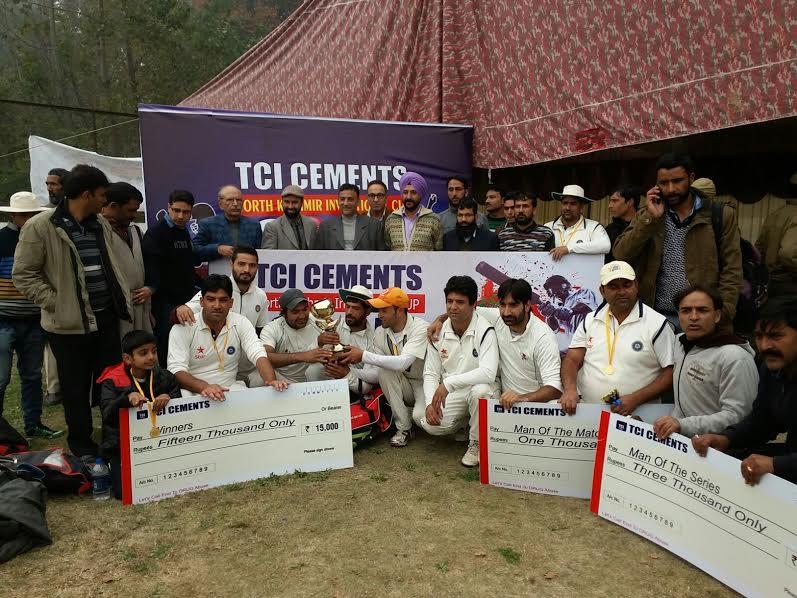 TCI cements north Kashmir invitational cup 2015