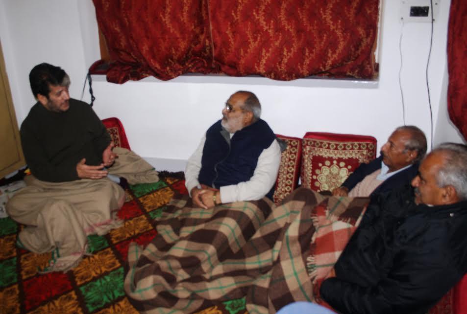 International Democratic Party Chief meets Shabir Shah