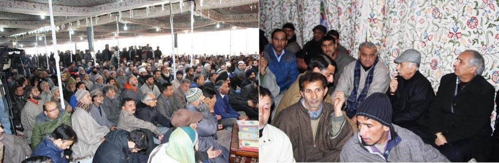 People in droves visit Fairview residence on Mufti Sayeed’s Chahrum