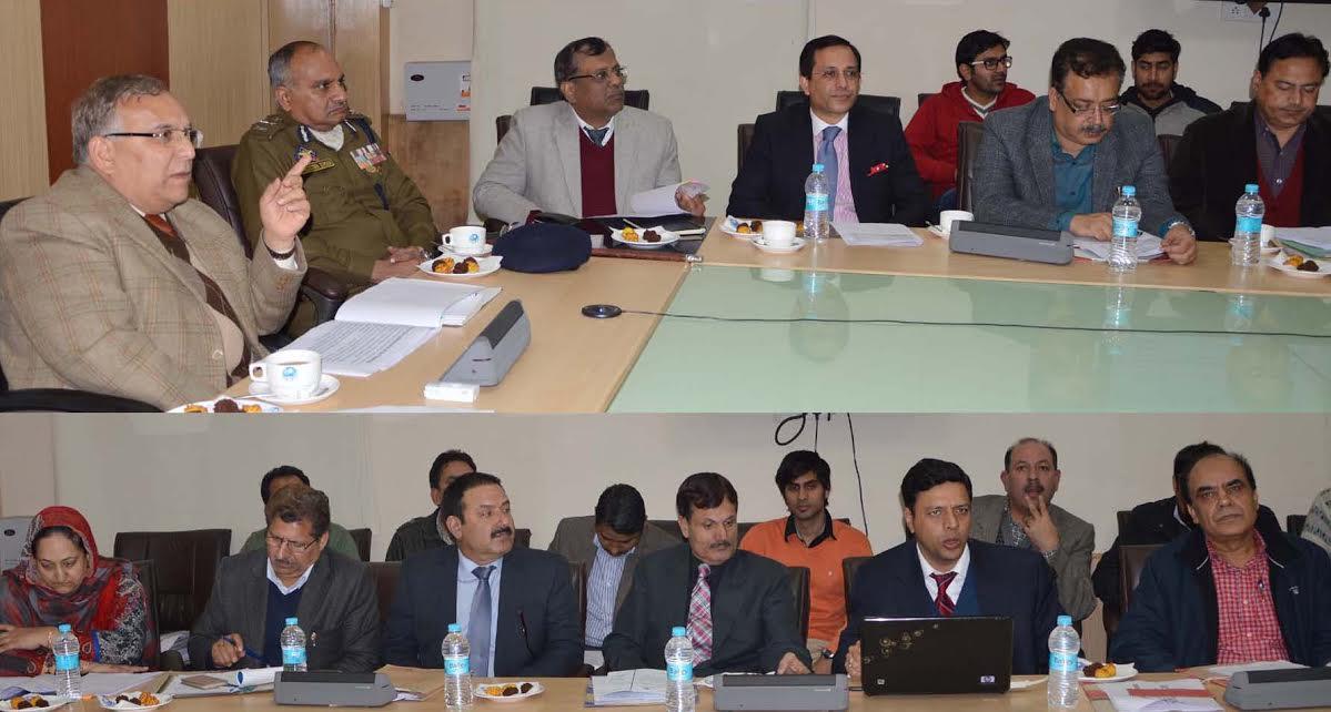 Chief Secretary discusses MsD Plan for Minority blocks of J&K