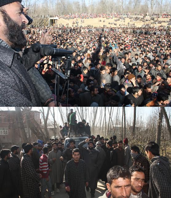 Zaffer paid glowing tributes to martyred youth in Pulwama