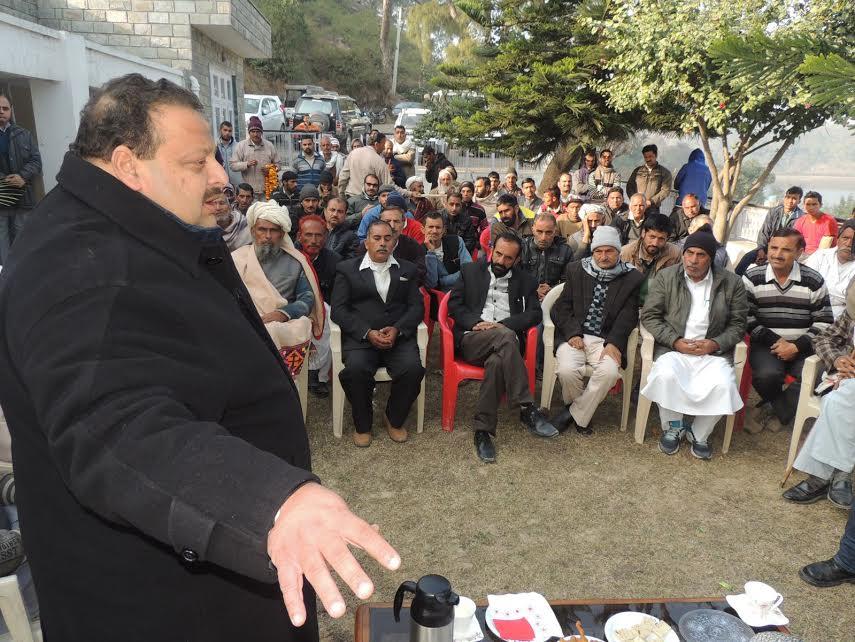 Rana kick-starts upgradation of Surinsar lake circular road