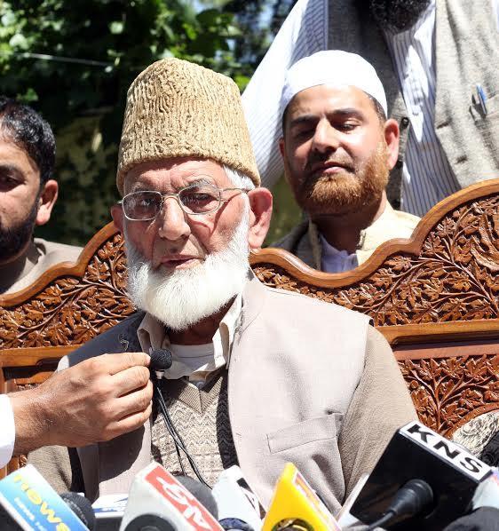 Don’t let children participate in activities having negative impact on character: Geelani to parents