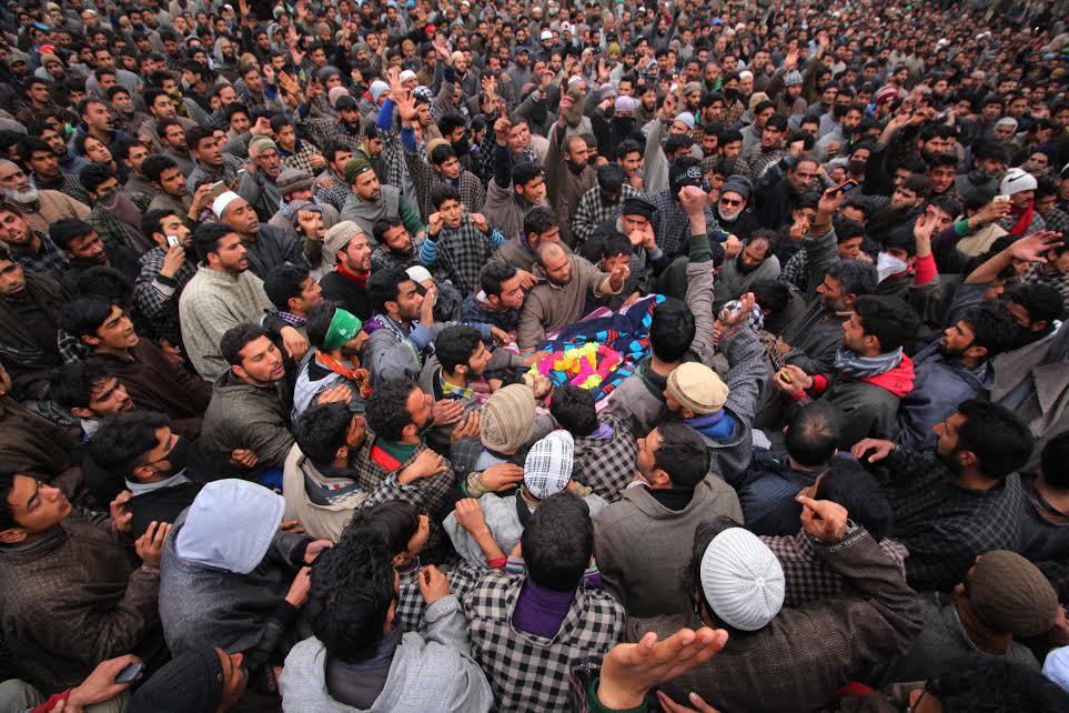 Pulwama militant laid to rest at Zadoora