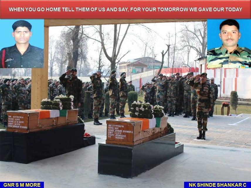 Army pays tribute to slain soldiers