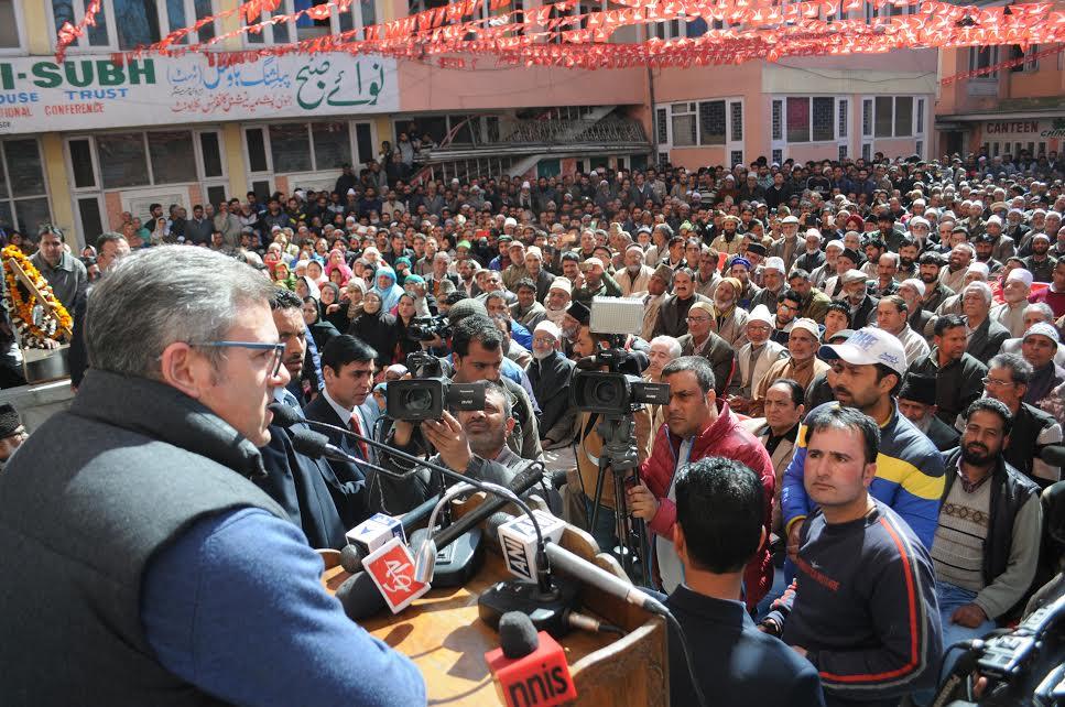 Delhi dishonored conditions of accession: Omar