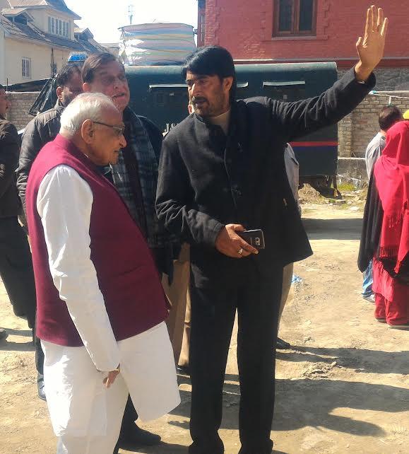 PCC Chief briefs Vora about state Congress party's working