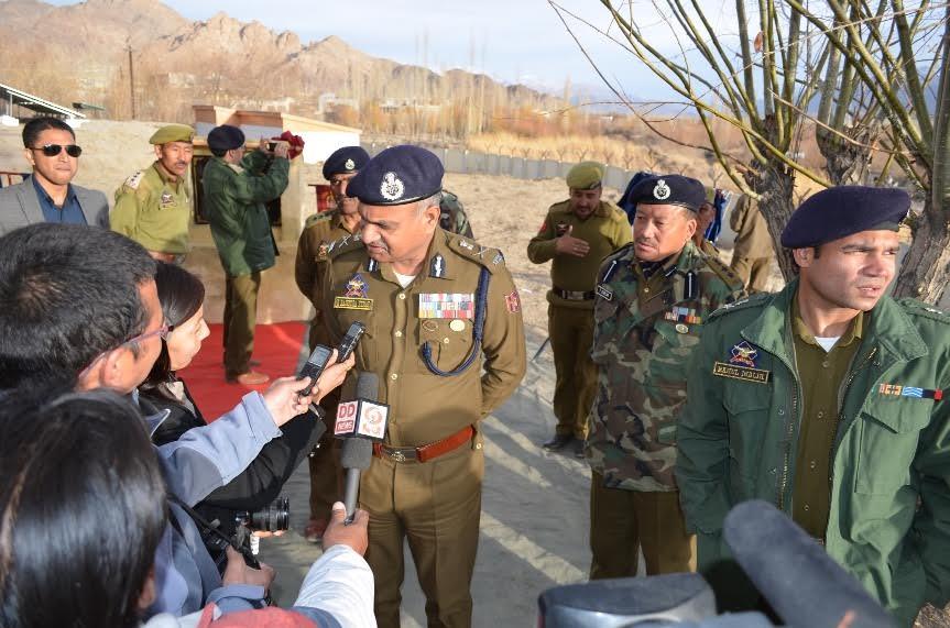 DGP tours Ladakh, addresses meetings, durbars