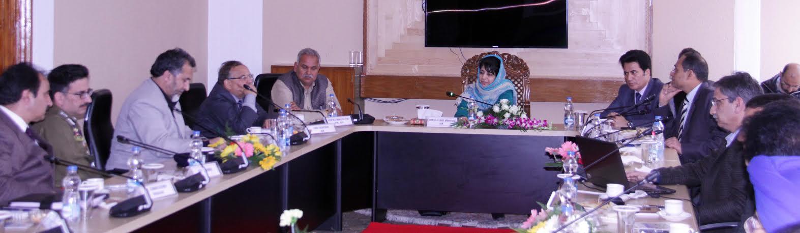 CM reviews status of dredging works on river Jhelum