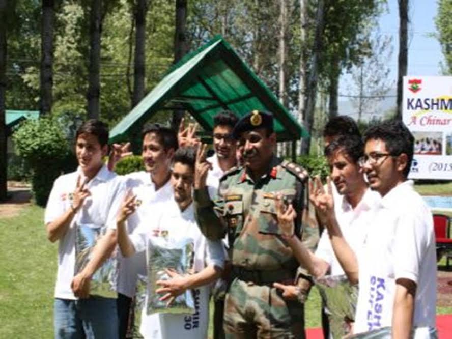 Army felicitates Kashmir super-30 stars