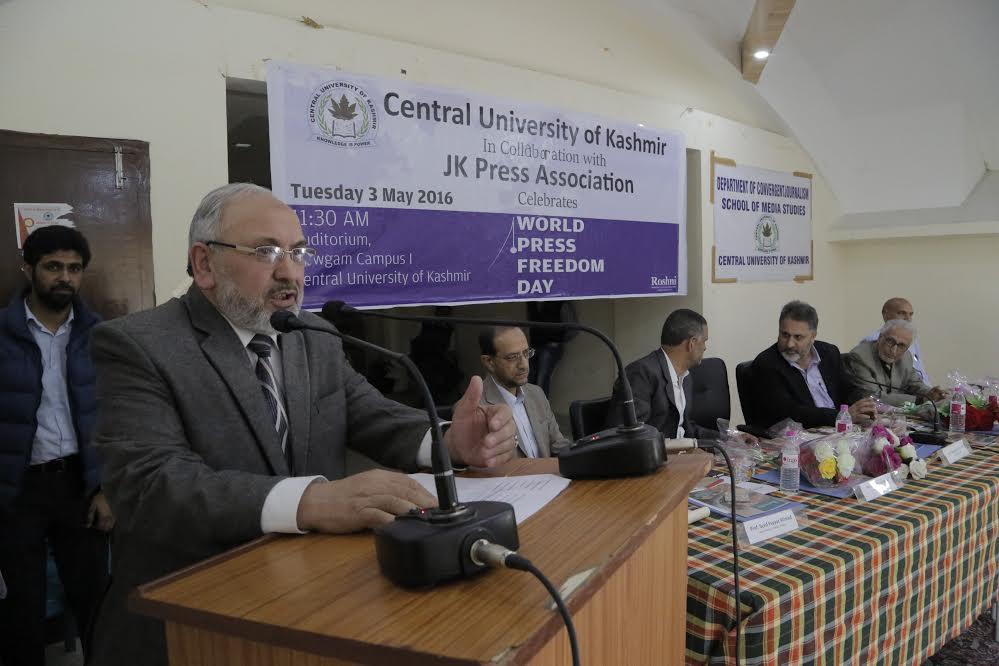 Freedom of press facing some curbs: VC CUK