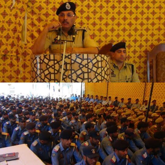 Traffic police holds Darbar
