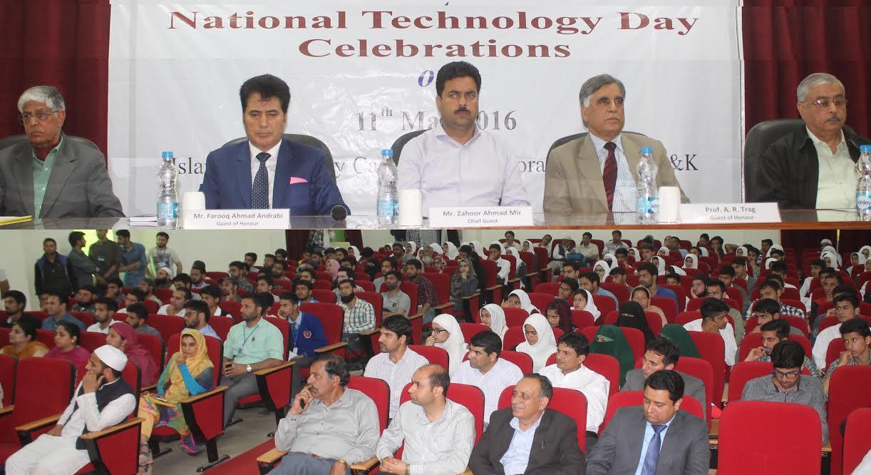 IUST celebrates National Technology Day