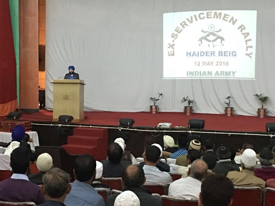 Army holds Ex Servicemen Mela at Haiderbeig