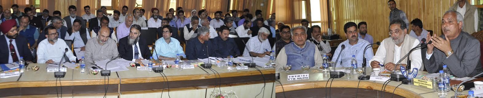 Veeri for prioritizing key developmental projects while formulating district plans