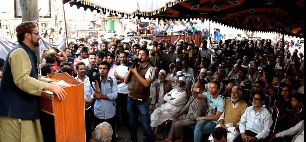 People need to show unity for taking Kashmir’s just struggle to its logical conclusion: Mirwaiz