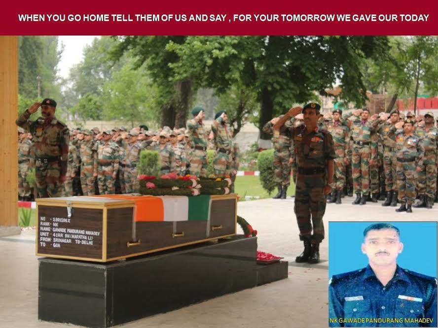 Army pays tribute to soldier killed in Drugmulla