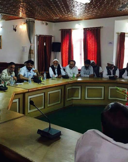 Fayaz Mir visits Kupwara
