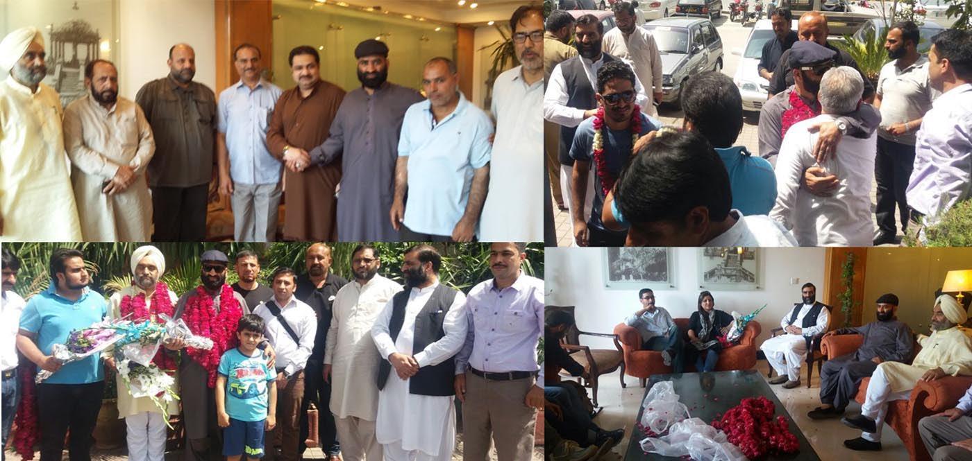 Zaffer reaches Islamabad to attend international Kashmir Seminar