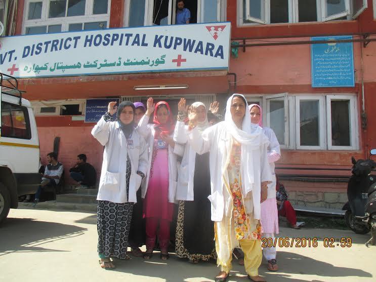 FMPHW’S Protest against non-Payment of salary