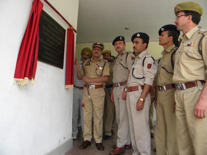 ADGP visits Police Training School Manigam