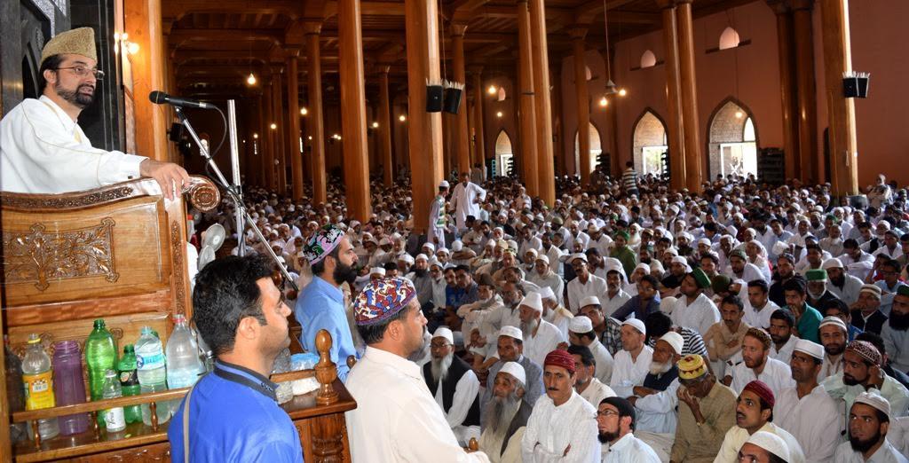 Keeping us out from resolution won’t change Kashmir’s disputed nature: Mirwaiz