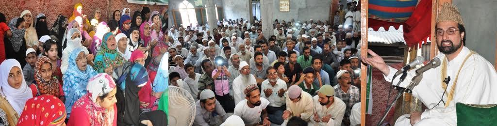 Mirwaiz says cracking whip on clergy serious issue
