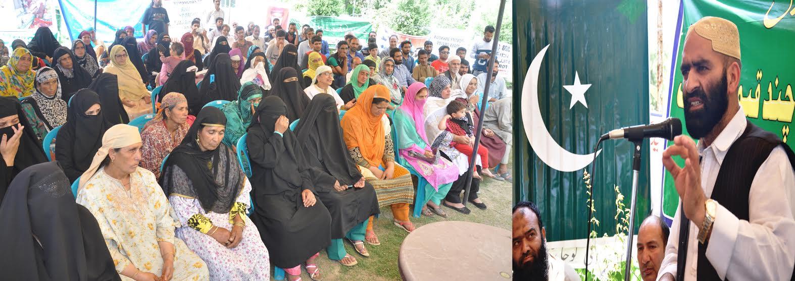 Zaffer hosts family members of martyrs ahead of Eid-ul-Fittar