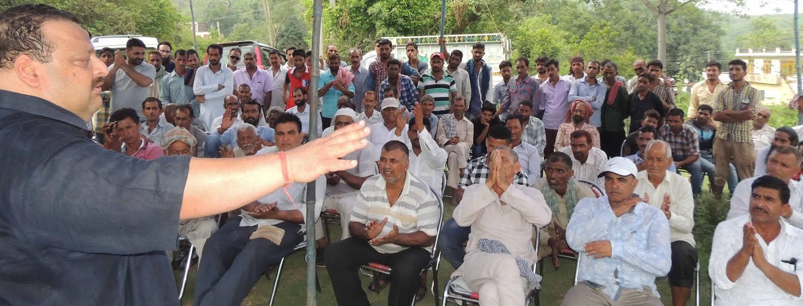 Rana assails PDP-BJP for plunging J&K into crisis