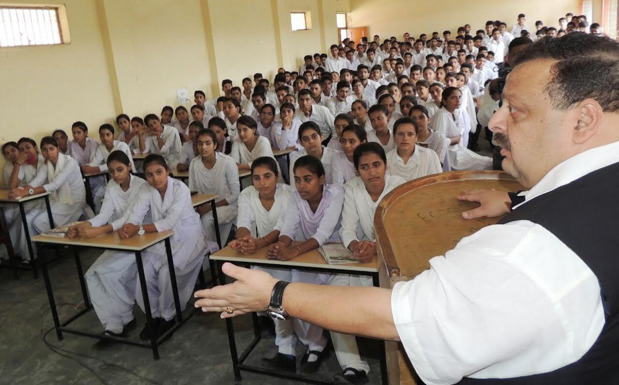 Career Counseling, a Bharati Foundation-MLA Nagrota initiative