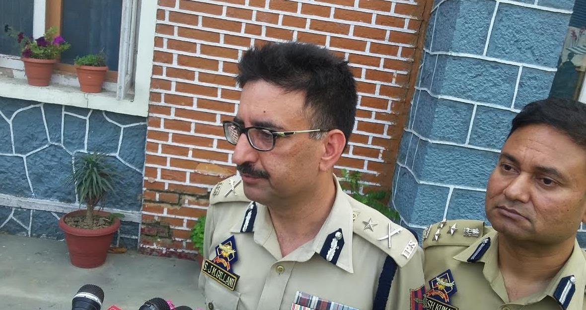 Police, paramilitaries have been directed to exercise utmost restraint: IGP Kashmir