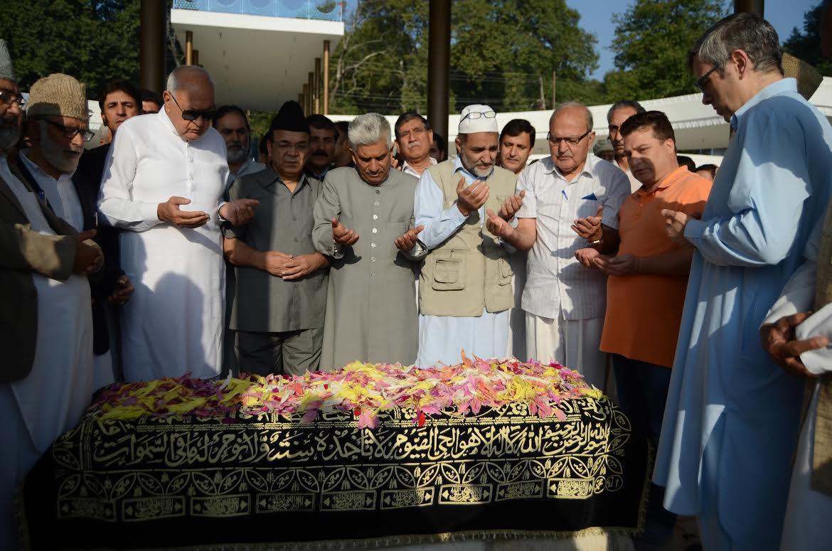 NC commemorates 34th Death anniversary of Sheikh Mohammad Abdullah