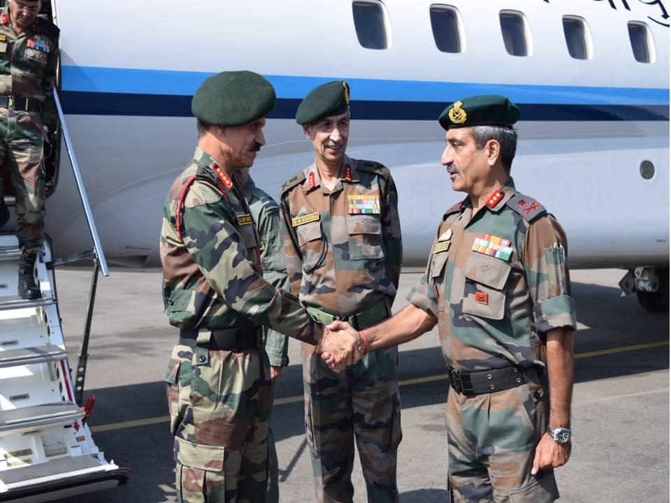 Army chief reviews security situation in Kashmir