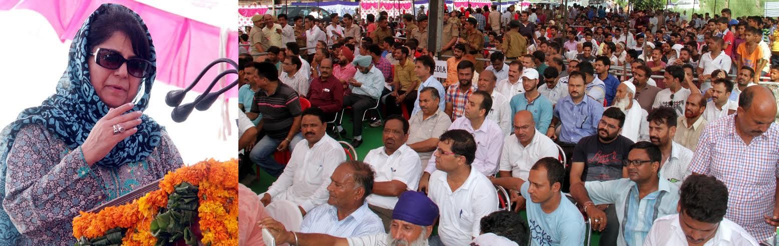 Women are key stakeholders in peace-building: Mehbooba