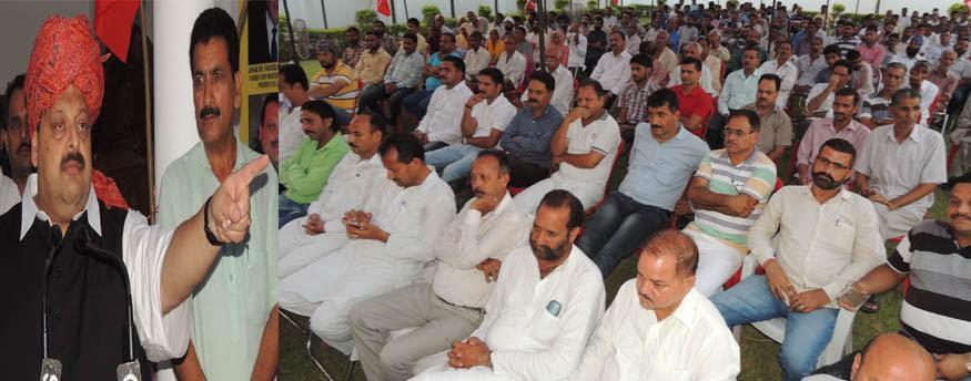 PDP-BJP Government is anti-employees: Rana