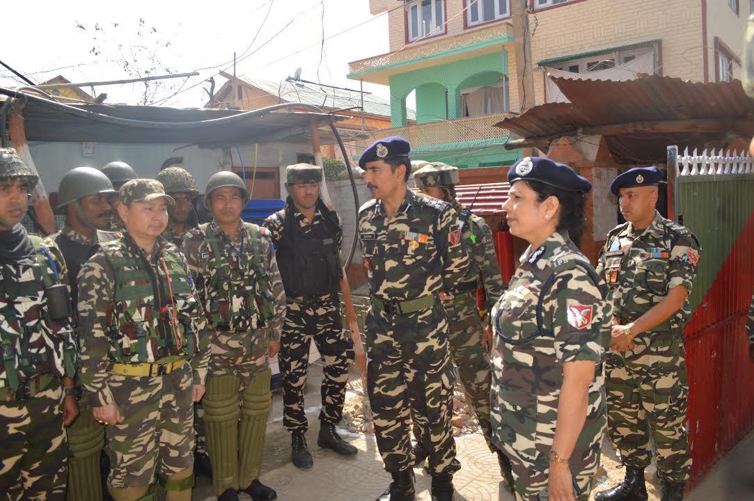 SSB Srinagar briefs DG about prevailing situation in Kashmir