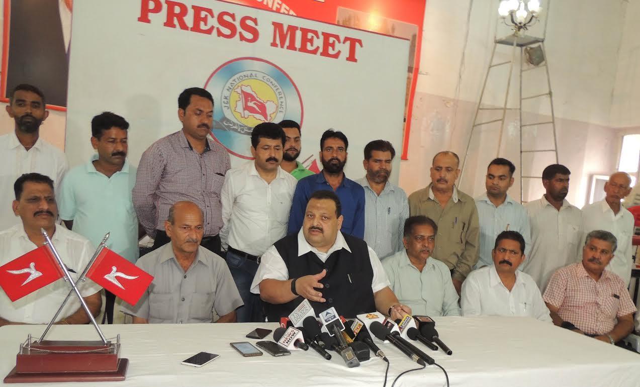 Rana threatens agitation if PDP-BJP fails to make Tehsil Office Jandrah functional by 31st December