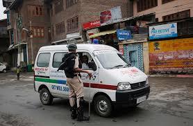 Police arrest volunteers, held 3 ambulances