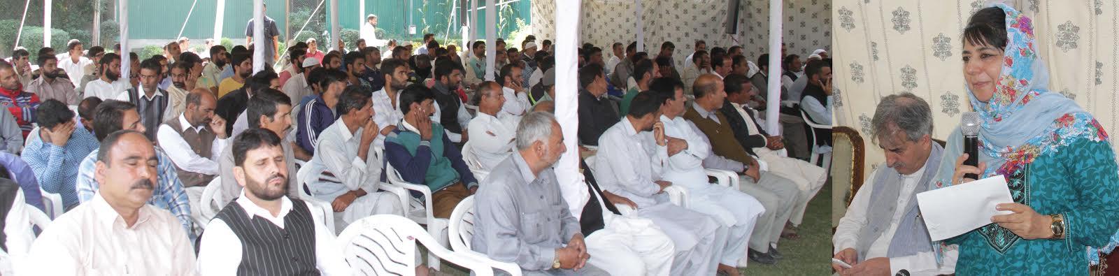 PDP would continue to espouse policy of engagement, reconciliation: Mehbooba