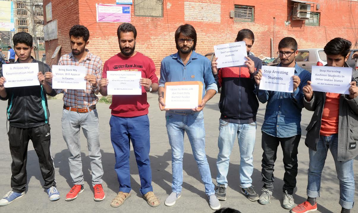 Students’ union protest, demand deferment of exams