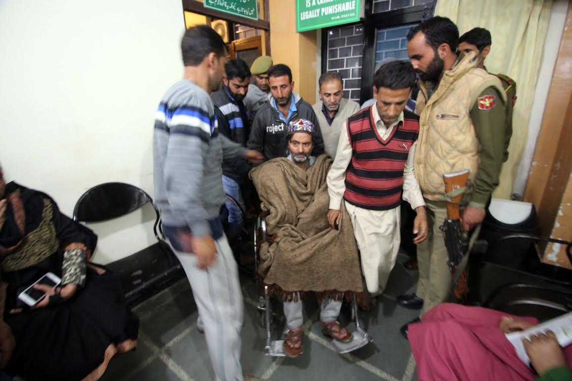 Yasin Malik admitted in ICU ward in SKIMS