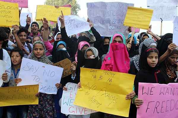 Students protest again against scheduled exams