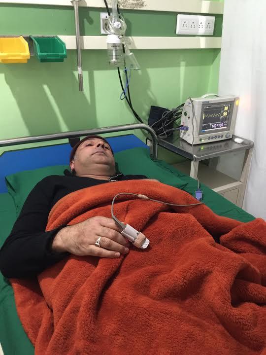 Hurriyat (M) media advisor shifted to hospital
