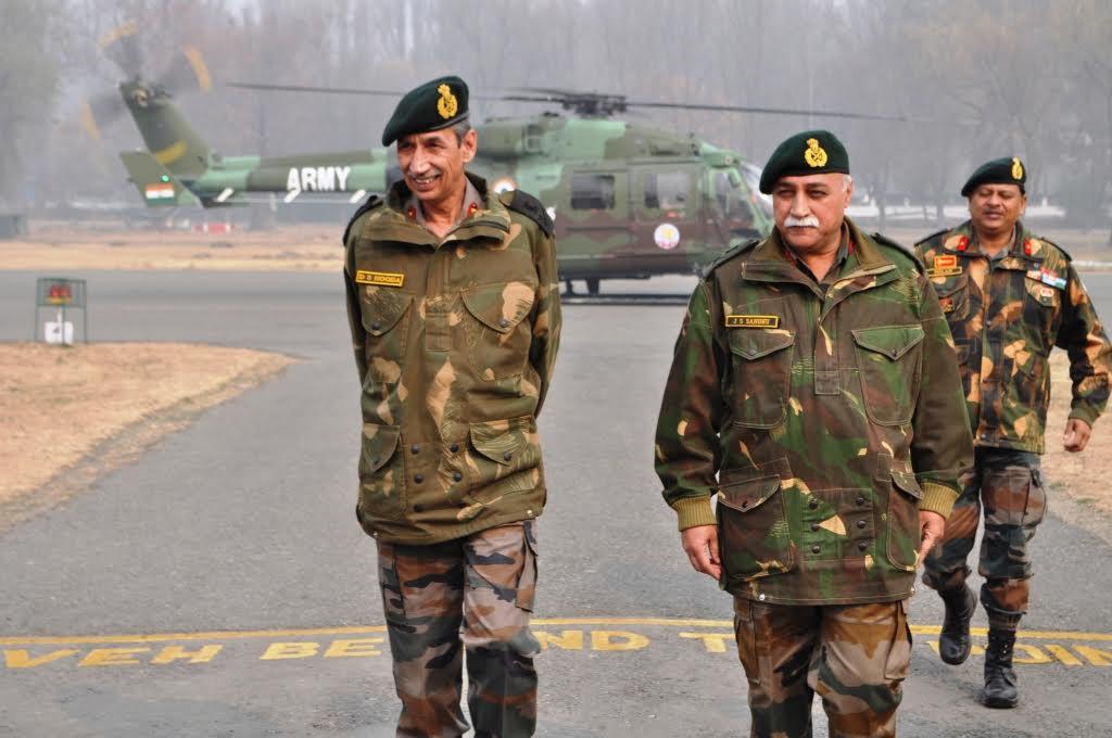 Northern Army commander visits Chinar corps